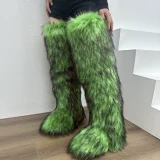 Over-the-knee Fur Snow Boots GHSX-HS