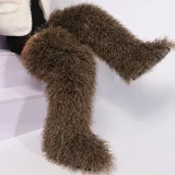 Over-the-knee Fur Snow Boots GHSX-HS