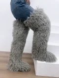 Over-the-knee Fur Snow Boots GHSX-HS