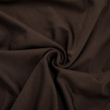 Sleeveless Ruched Solid Color Mini Dress GSZM-D26DS001