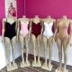 Pre Order: About 7 work days shipping Solid Color Sling Bodysuit YUEM-3008336