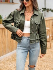 Long Sleeve Denim Casual Jackets GYXN-16517