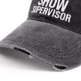 Embroidered Holes Baseball Sunscreen Hat YWXY-XYFS00017