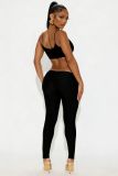Hollow Out Sling Tight Jumpsuit SHD-9600