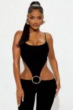 Hollow Out Sling Tight Jumpsuit SHD-9600