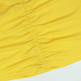 Solid Color Sleeveless Sling Maxi Dress CYA-902006