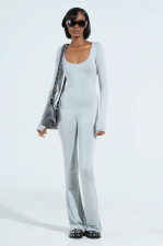 Long Sleeve Backless Yoga Sport Jumpsuit GQLK-0597