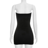 Sleeveless Off Shoulder Bandage Dress GSZM-J26DS045