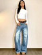 Fashion Loose Straight Jeans GAKF-60114