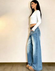 Fashion Loose Straight Jeans GAKF-60114