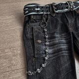 Fashion Embroidered Flare Jeans GQLF-3009