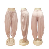 Solid Color Casual Pants BMF-795-1