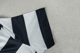 Black White Stripe Short Sleeve Mini Dress GJYO-305038