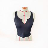 Sleeveless Solid Color Tank Tops GYZY-9010