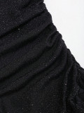 Solid Color Tube Top Cake Dress GXIY-K25L1770