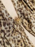 Leopard Print Backless Mesh Irregular Tank Top GXIY-K26L2307