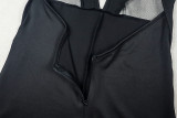 Solid Color Backless Sport Jumpsuit GJYO-JP006272