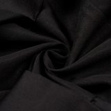 Solid Color Patchwork Ruched Long Skirts NY-3888