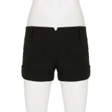 Solid Color Casual Shorts GPKJ-MR48280