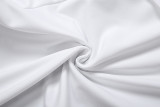 Solid Color Tie Up Backless Ronper XEF-K6Q06471A