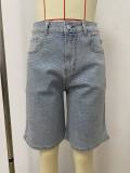 Loose Denim Straight Mid Pant LSD-2785