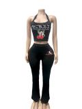 VIP1 Print Two Piece Pants Set GFCF-1469