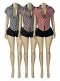 Deep V Neck Sleeveless Tops CH-26017