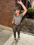 VIP1 Camouflage Print Mesh Pants GTGE-MH1003