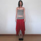 Sling Tank Top Irregular Long Skirt Suit XEF-K6S09935A
