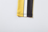 Contrast Color Long Sleeve Two Piece Skirts Set XEF-K6S10204A