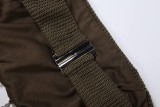 Sexy Solid Color Chain Patchwork Shorts Suit XEF-K6S05634A