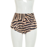 Print Off Shoulder Top Shorts 2 Piece Set GSZM-C26ST187
