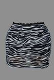 Mesh See Through Mini Skirt YWXS-K26L2306