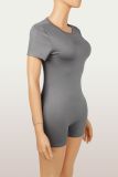 Solid Color Yoga Slim Romper YWXS-K25L1690