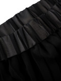 Solid Color Press Pleated Loose Pants HNIF-HN108