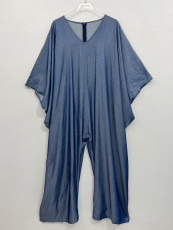 Loose Wide Leg Jumpsuit QMZF-19271