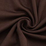 Solid Color Sleeveless Irregular Midi Dress GDSF-Q26DS066