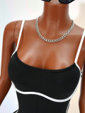 Sleeveless Sling Sport Romper GHYX-TXY5422