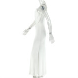 Solid Color Sleeveless Halterneck Maxi Dress GJYO-JD305537