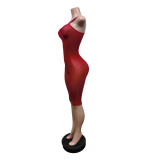Yoga Sport Tight Seventh Jumpsuit MEM-88708