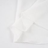 Chiffon  Split Solid Color Long Skirt GPKJ-MR49148