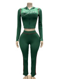 VIP1 Letter Print Long Sleeve Pants 2 Piece Set GFCF-1506