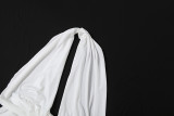 Halterneck Backless Irregular Tops GZJQ-K6L11765A
