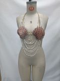 Shell Choker-Style Body ChainTop GZYY-B25468