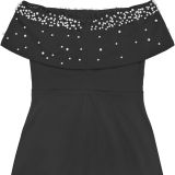 One Shoulder Beading Evening Dress BY-7759