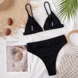 Solid Color Bikinis 2 Piece Swimsuit CSYZ-B170