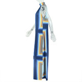 Print Sleeveless Backless Loose Jumpsuit GJYO-JP006372