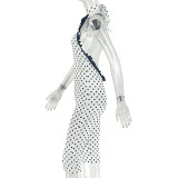 Polka Dot Print Backless Jumpsuit GJYO-JP006337