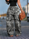 Fashion Camouflage Print Loose Jeans SH-391558