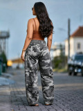Fashion Camouflage Print Loose Jeans SH-391558